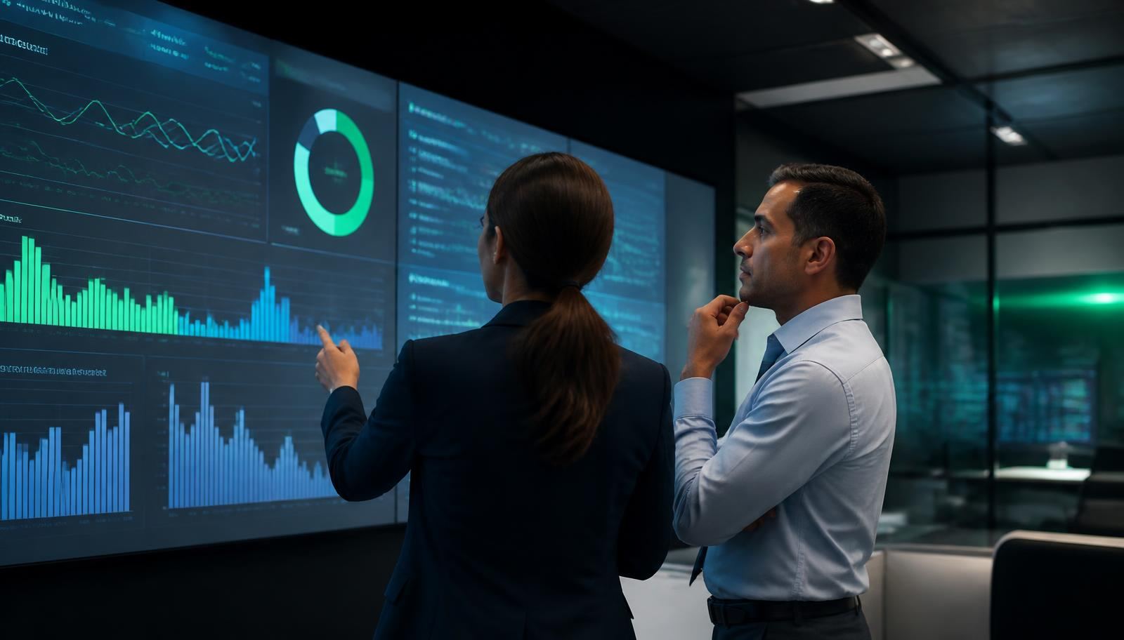 Equipe de compliance acompanhando indicadores de fornecedores